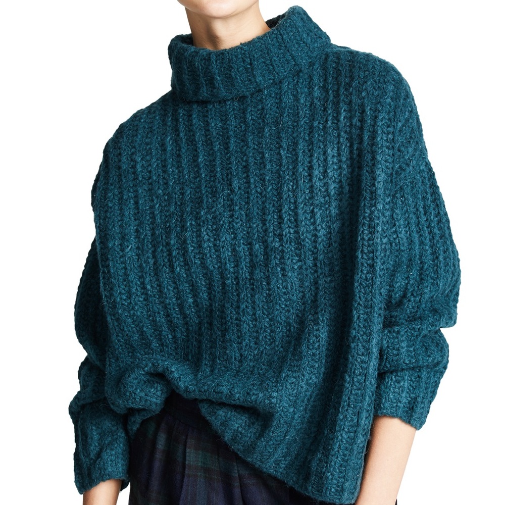 Free People Fluffy Fox Sweater